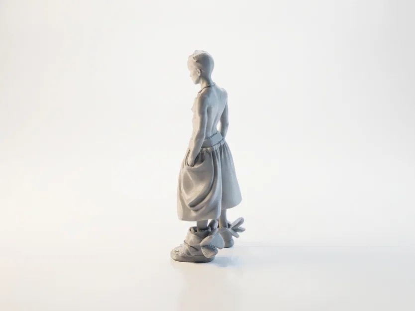 Mô hình Figurine Chàng trai phong cách (Cool Skinny Guy) - File in 3D - Image 4