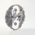 Mô hình 3D Cặp đôi khiêu vũ trong trái tim hoa hồng - Thumbnail 2