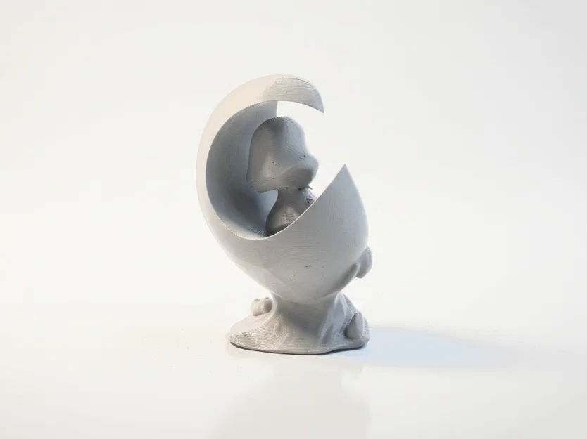 Mô hình trang trí điêu khắc hình vầng trăng khuyết 3D - Image 3