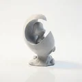 Mô hình trang trí điêu khắc hình vầng trăng khuyết 3D - Thumbnail 3