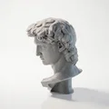 Mô hình tượng bán thân Daid phong cách cổ điển (STL 3D) - Thumbnail 1