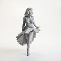 Mô hình tượng quý cô khiêu vũ 3D có thể in ấn - Thumbnail 2