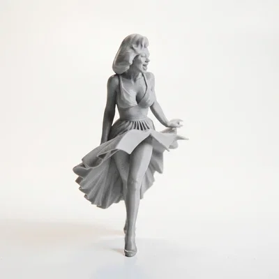 Mô hình tượng quý cô khiêu vũ 3D có thể in ấn