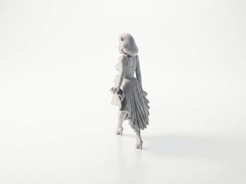 Mô hình tượng quý cô khiêu vũ 3D có thể in ấn - Image 4