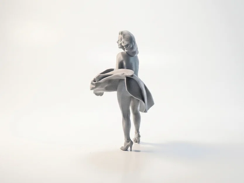 Mô hình 3D Dancing Queen - Tượng sưu tầm in 3D - Image 4