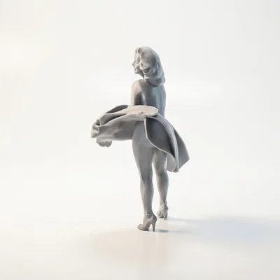 Mô hình 3D Dancing Queen - Tượng sưu tầm in 3D
