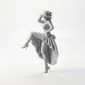 Mô hình tượng quý cô khiêu vũ phong cách Victoria - In 3D (STL) - Thumbnail 1