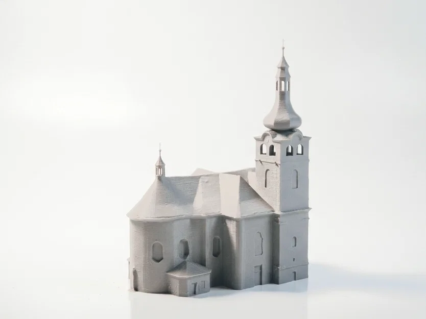 Mô hình kiến trúc Nhà thờ 3D có thể in ấn - Image 2