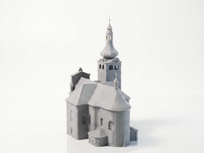 Mô hình kiến trúc Nhà thờ 3D có thể in ấn - Image 3