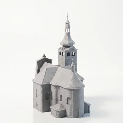 Mô hình kiến trúc Nhà thờ 3D có thể in ấn