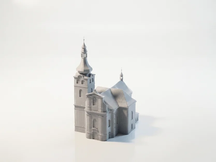 Mô hình kiến trúc Nhà thờ 3D có thể in ấn - Image 4