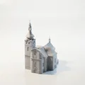 Mô hình kiến trúc Nhà thờ 3D có thể in ấn - Thumbnail 4
