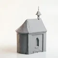 Mô hình kiến trúc nhà nguyện Chapel 3D có thể in ấn - Thumbnail 3