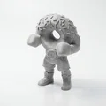 Mô hình 3D Nhân vật Võ sĩ Bánh Donut - Thumbnail 1