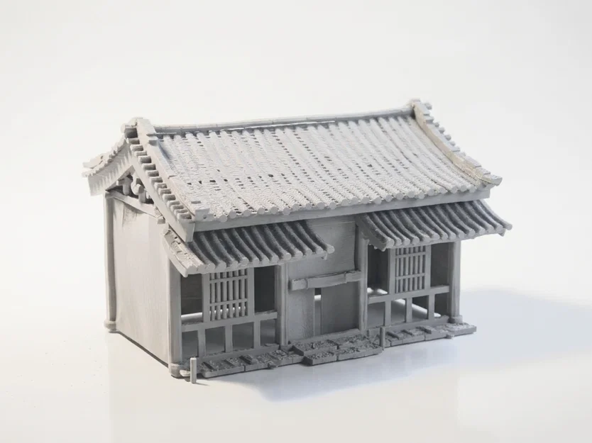 Mô hình kiến trúc nhà truyền thống Trung Hoa in 3D - Image 3