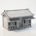 Mô hình kiến trúc nhà truyền thống Trung Hoa in 3D - Thumbnail 3