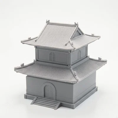 Mô hình kiến trúc Chùa Trung Hoa in 3D