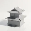 Mô hình kiến trúc Chùa Trung Hoa in 3D - Thumbnail 4