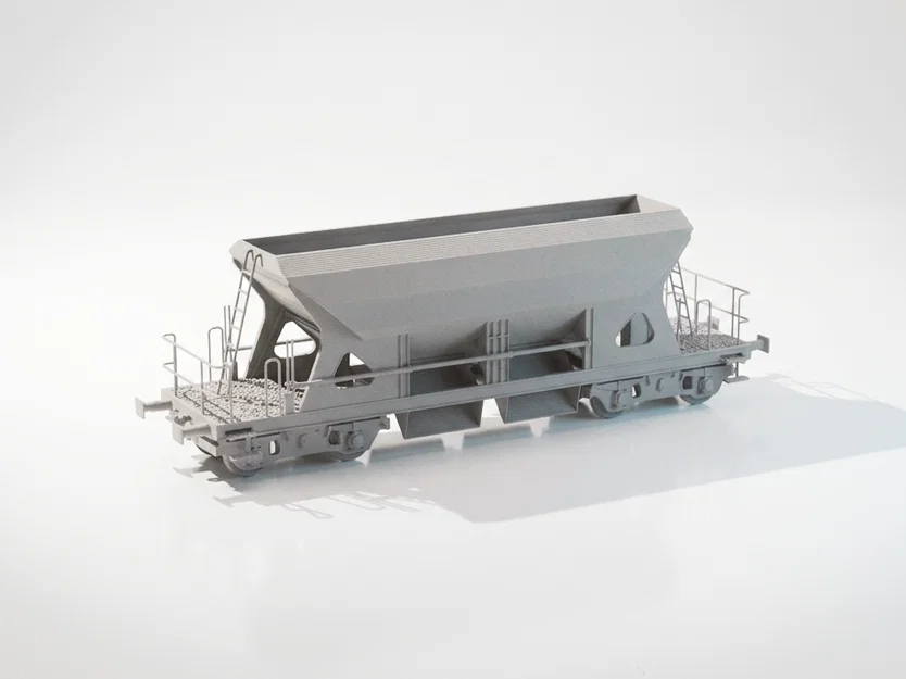 Mô hình đầu máy xe lửa chở hàng in 3D - Image 3