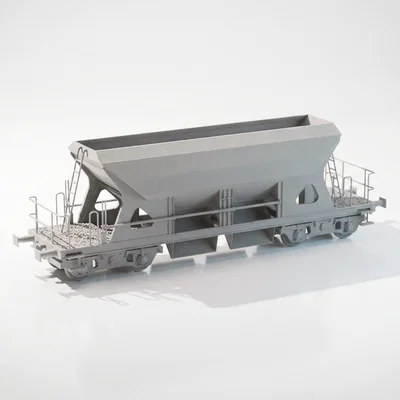 Mô hình đầu máy xe lửa chở hàng in 3D