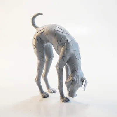 Mô hình 3D tư thế Yoga Chó Úp Mặt (Downward Dog) có thể in ấn