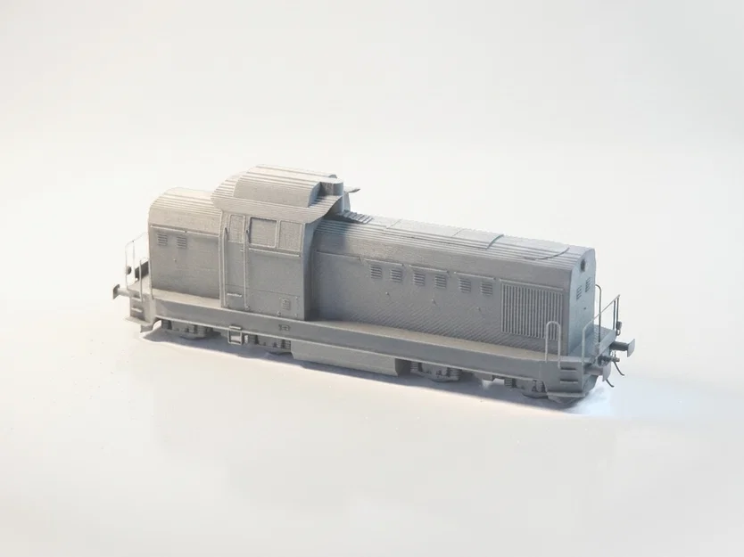 Mô hình đầu tàu hỏa chở hàng 3D chi tiết cao - Image 4