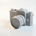 Mô hình máy ảnh Nikon F cổ điển in 3D - Đồ sưu tầm độc đáo - Thumbnail 1