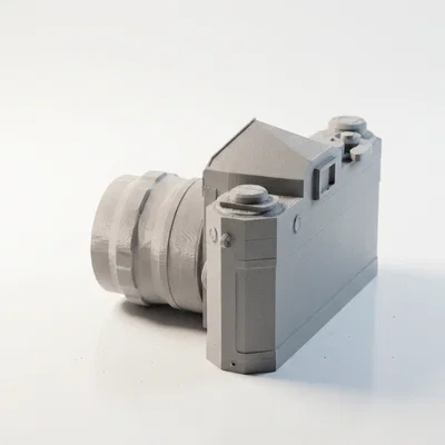 Mô hình máy ảnh Nikon F cổ điển in 3D - Đồ sưu tầm độc đáo