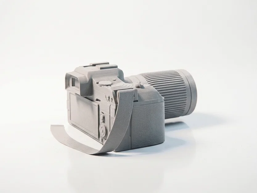 Mô hình máy ảnh Canon EOS 3D in ấn chất lượng cao - Image 3