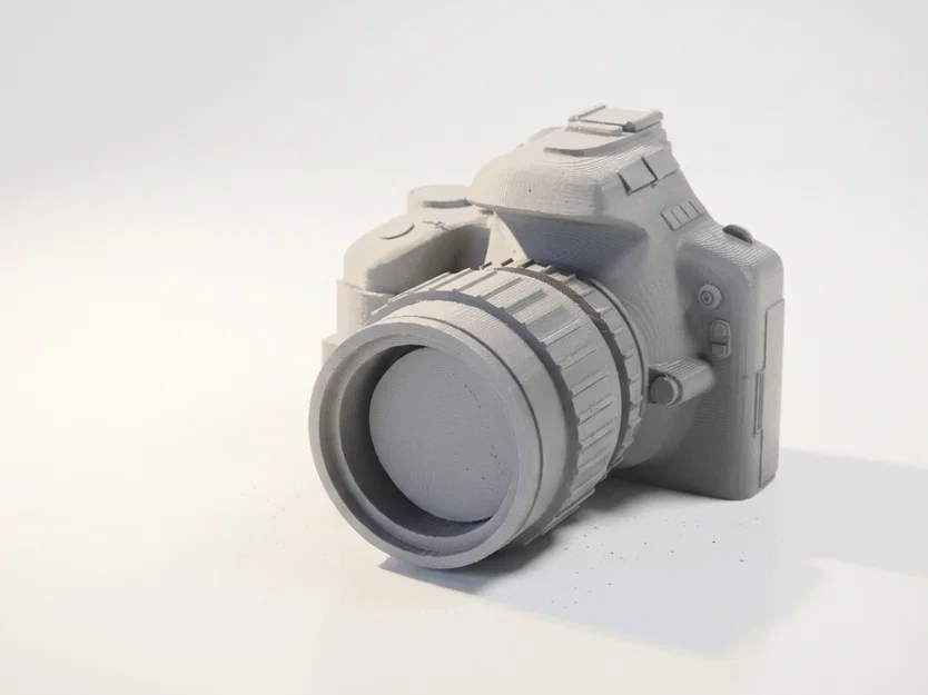 Mô hình máy ảnh Nikon DSLR 3D in ấn chất lượng cao - Image 1