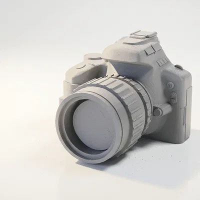 Mô hình máy ảnh Nikon DSLR 3D in ấn chất lượng cao