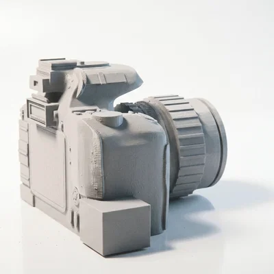 Mô hình máy ảnh Nikon DSLR 3D in ấn chất lượng cao