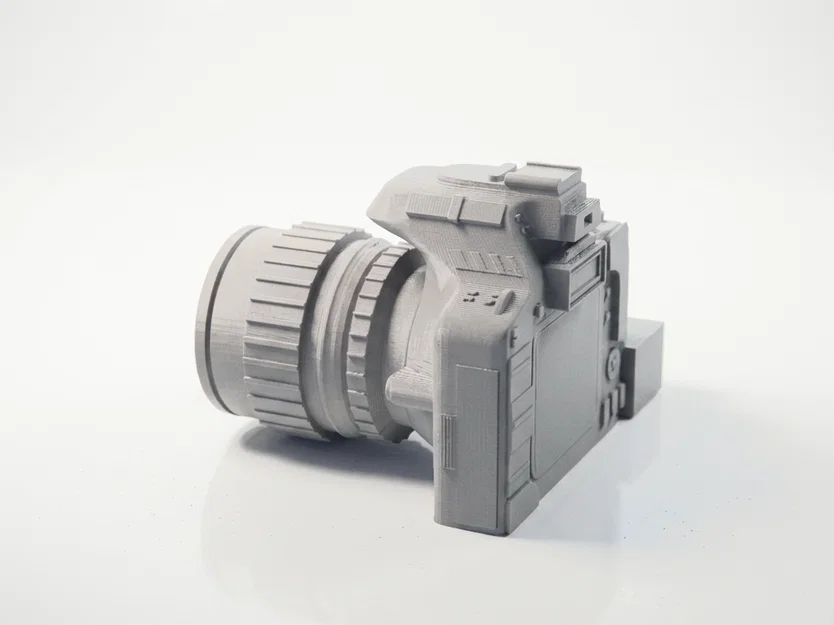 Mô hình máy ảnh Nikon DSLR 3D in ấn chất lượng cao - Image 4