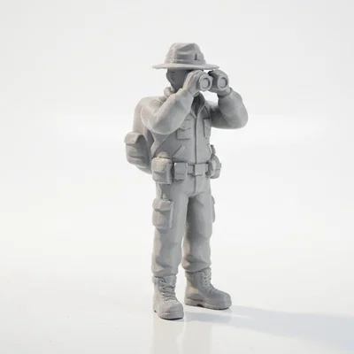 Mô hình 3D Nhân vật Nhà thám hiểm Explorer