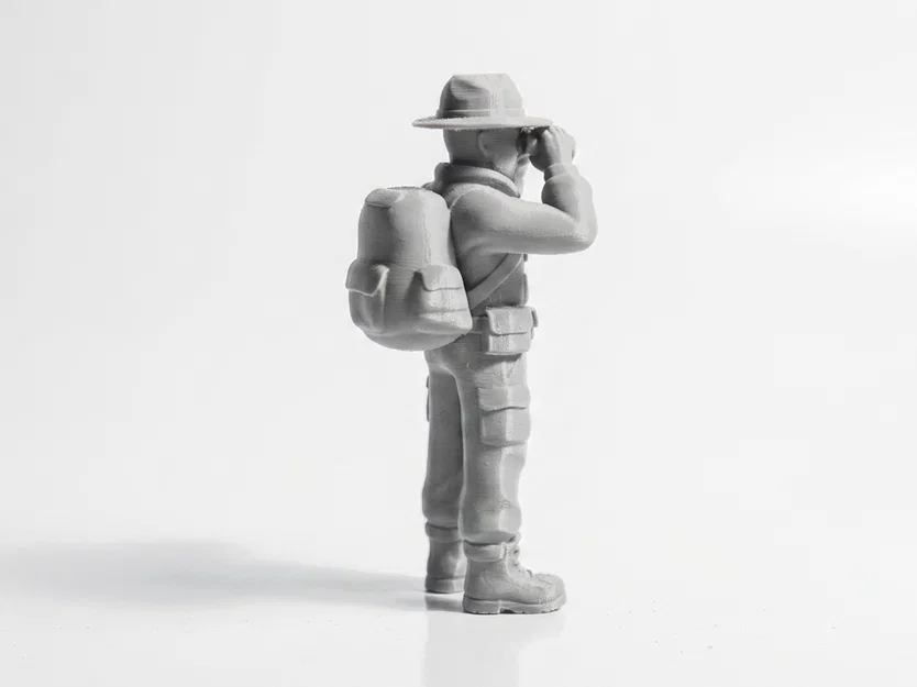 Mô hình 3D Nhân vật Nhà thám hiểm Explorer - Image 3