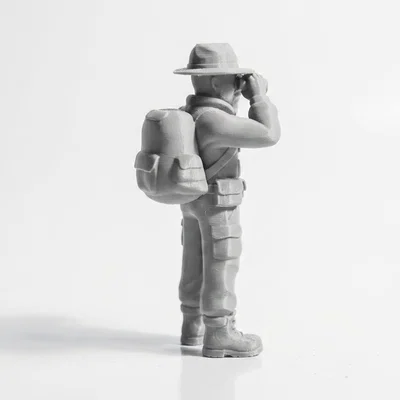 Mô hình 3D Nhân vật Nhà thám hiểm Explorer