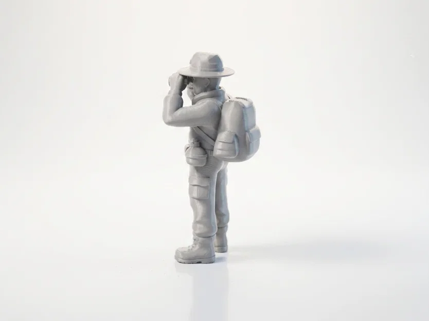 Mô hình 3D Nhân vật Nhà thám hiểm Explorer - Image 4