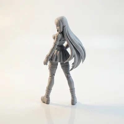 Mô Hình Chiến Binh Elf Fantasy In 3D Sưu Tầm