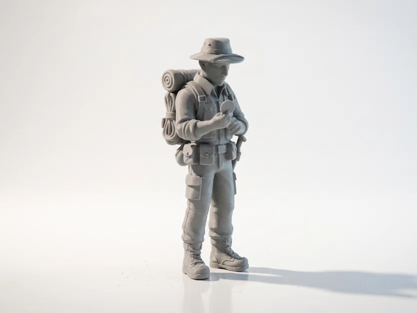 Mô hình Nhà thám hiểm Explorer Navigating 3D có thể in được - Image 2