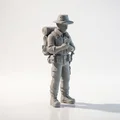 Mô hình Nhà thám hiểm Explorer Navigating 3D có thể in được - Thumbnail 2