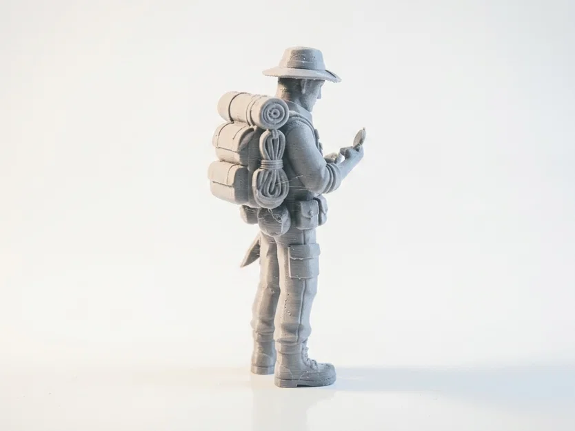 Mô hình Nhà thám hiểm Explorer Navigating 3D có thể in được - Image 3
