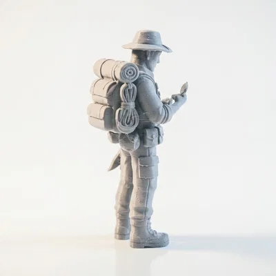 Mô hình Nhà thám hiểm Explorer Navigating 3D có thể in được