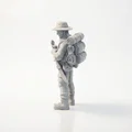 Mô hình Nhà thám hiểm Explorer Navigating 3D có thể in được - Thumbnail 4