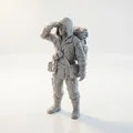 Mô Hình Phi Hành Gia Thám Hiểm Không Gian (3D Printable) - Thumbnail 1