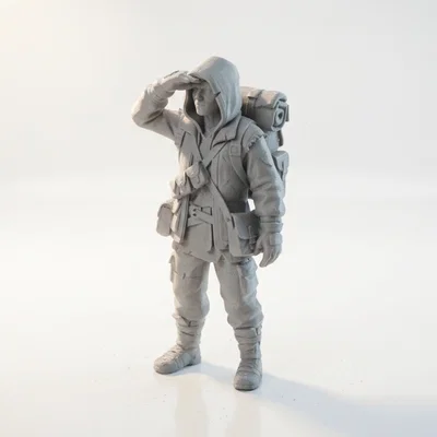 Mô Hình Phi Hành Gia Thám Hiểm Không Gian (3D Printable)