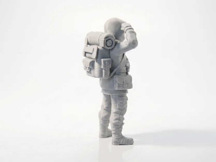 Mô Hình Phi Hành Gia Thám Hiểm Không Gian (3D Printable) - Image 3