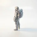 Mô Hình Phi Hành Gia Thám Hiểm Không Gian (3D Printable) - Thumbnail 4