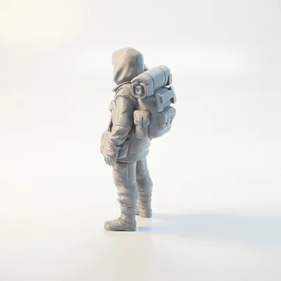 Mô Hình Phi Hành Gia Thám Hiểm Không Gian (3D Printable)