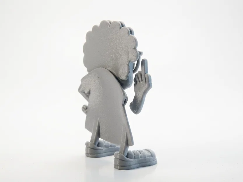 Mô hình tượng cụ bà 'FU' cá tính - Mẫu in 3D độc đáo - Image 3