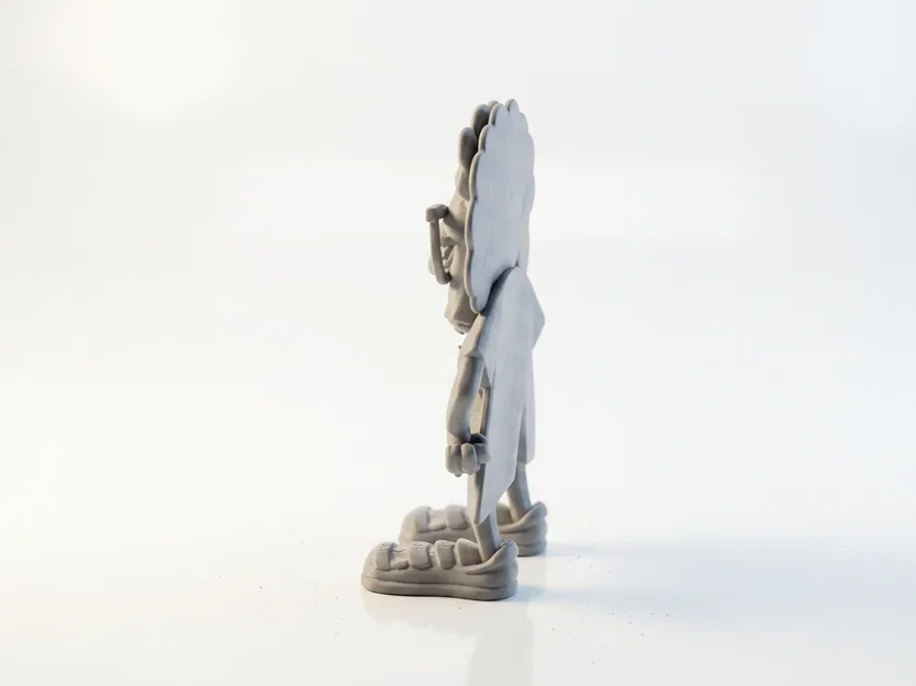 Mô hình tượng cụ bà 'FU' cá tính - Mẫu in 3D độc đáo - Image 4